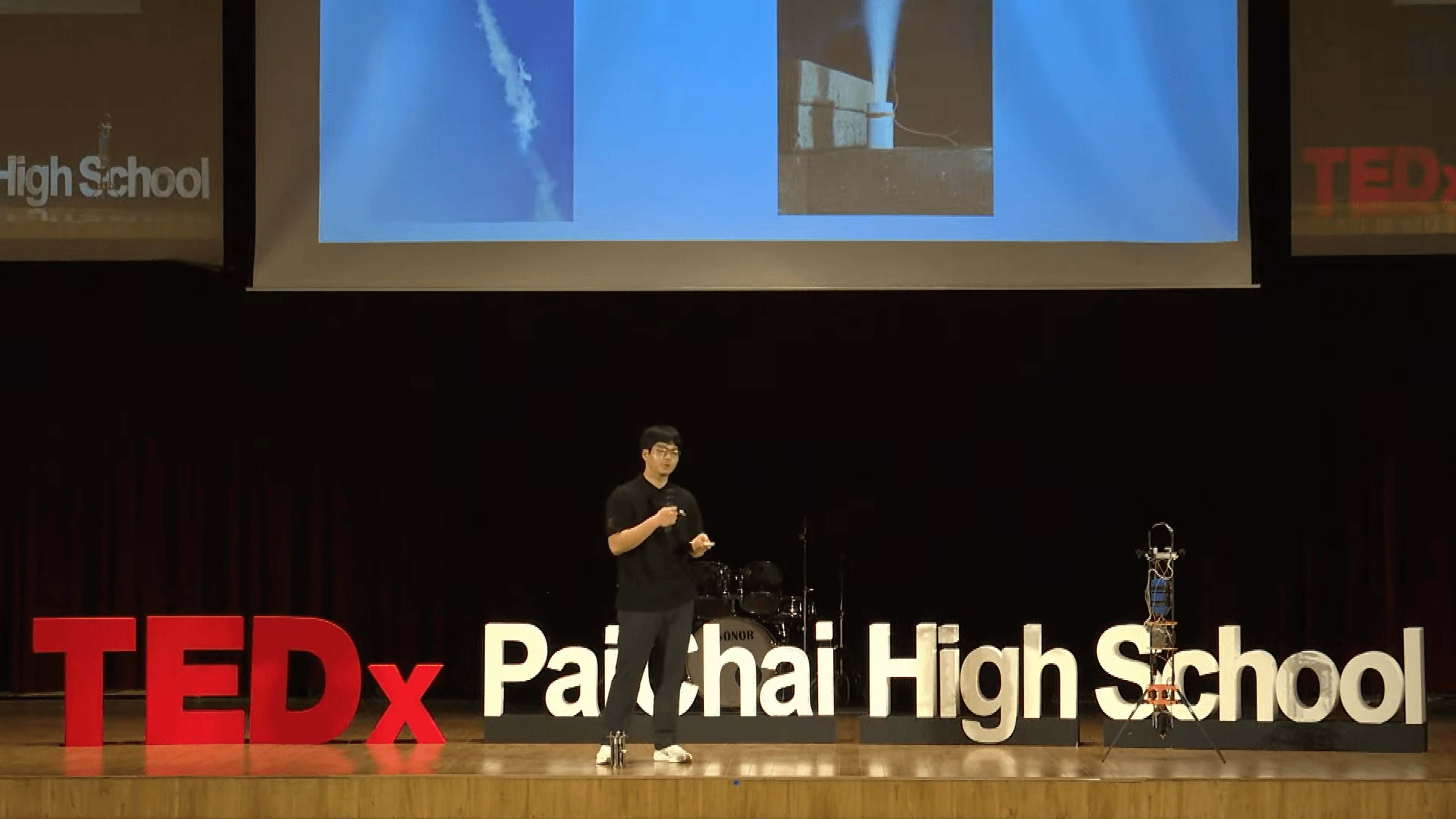 TEDx stage session